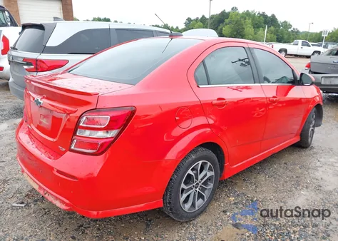 2019 Chevrolet Sonic Lt Auto from USA, damaged, VIN 1G1JD5SB7K4136697
